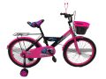 Kids' Bicycle BMX 16' with basket Support wheels luggage, superior Hiker bikes with Mirror. 