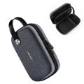 U-GREEN Travel Case Gadget Bag Small Portable Electronics Accessories Organizer Travel Carry Hard Case Cable Tidy Storage Box Pouch with Double Layer Double Zipper Snap Hook Carrying Strap. 