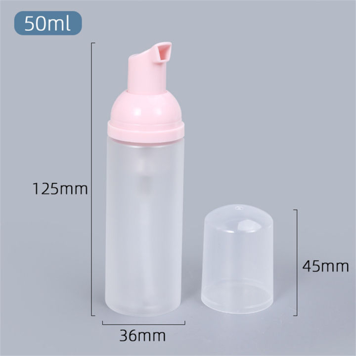 50ml%20Plastic%20Foam%20Pump%20Bottle%20Refillable%20Empty%20Cosmetic%20Container%20Cleanser%20Soap%20Shampoo%20Foaming%20Bottles%20-%20Image%209