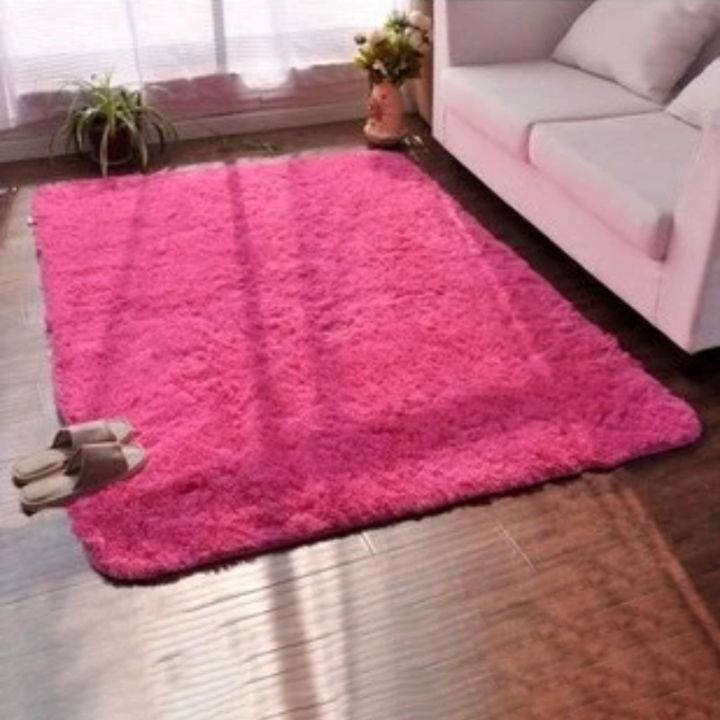 Ultra Soft Shaggy Rug For Home Living Room Floor Carpets For Kids Nursery Rugs - 80x120CM