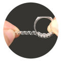 4 Sizes Transparent Invisible Ring Size Adjuster -Tightener Spiral Resizing Tool -Accessories Based Ring Jewelry Kit. 