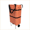 Wheels Reusable Handbag Folding Supermarket Shopping Bag Trolley Grocery Cart On. 