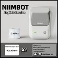 Niimbot B1 English Label Printer Portable Handheld Thermal Printer Mini Barcode QR Code Sticker Paper Color Rolls Maker Cable. 