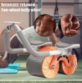Ultimate Abdominal Roller with Automatic Rebound, Dual Wheels, Elbow Support, and Built-In Timer – Sculpt Your Abs and Strengthen Core Muscles Effortlessly. 