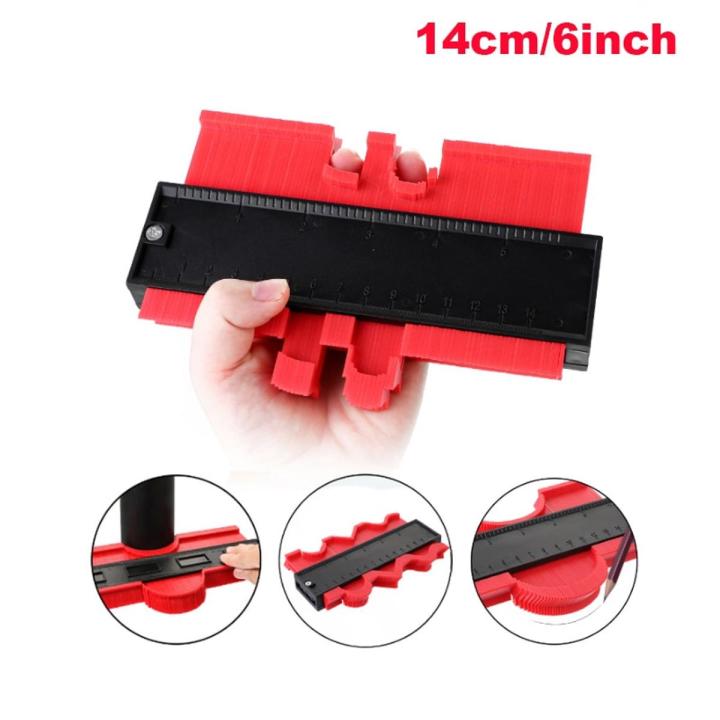 Shaping Measure Ruler 12/25/50cm Profile contour Gauge Tiling Laminate Edge Shaping ...