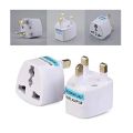 Three Pin Conversion Plugs Three Pin Plug / Universal UK Flat Pin 3Pin Travel Power Plug Adapter. 