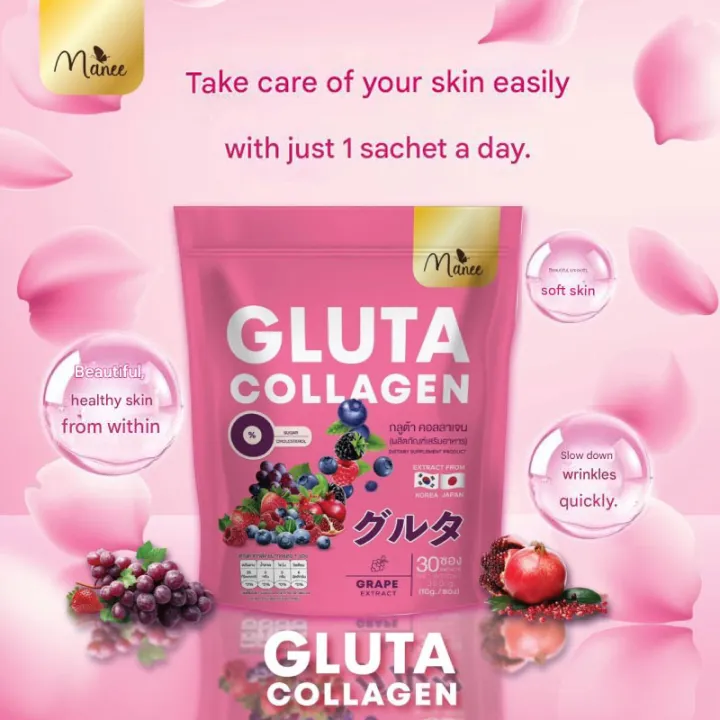 Manee%20Gluta%20Collagen%20Pink%2030%20Sachets%20Collagen%20Drink%20for%20Skin,%20Hair,%20and%20Nail%20Nourishment%20.%20Clear,%20radiant%20Skin,%20Strong%20Nails,%20and%20Healthy%20Hair.%20Nourishes%20White,%20Clear%20Skin:%20skin%20clarity%20and%20Brightness.Strengthens%20Nails,healthy%20hair%20growth%20Zero%20Fat%20&%20Sugar%20-%20Image%204