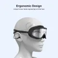 Outtobe Adult Swimming Goggles Large Frame with ear plug Waterproof Anti Fog Swim Glasses beach eye mask men women Diving Glasses Adults Water Sports Eye Protection Swimming Glasses. 