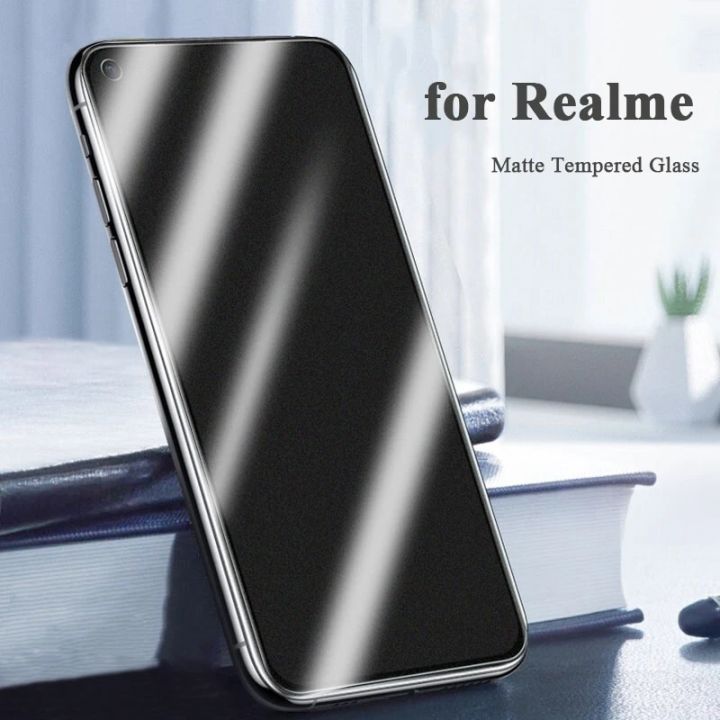 LeiyanFifty percent discount Matte Frosted Tempered Glass for Realme 9 8 8S 8i 7 7i 6 6i 6S Pro Plus SE 9i Screen Protector for Realme 9pro Protective Glass