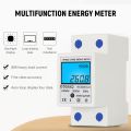 Digital Electric Energy Meter Single Phase DIN Rail Electricity Meter One Phase Two Wire Multifunction Electrical Meter. 
