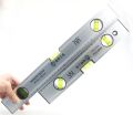 Precision Aluminum Alloy Water Level Indicator  Scale Horizontal Length Measurement Capability Spirit Bubble Level Tool. 