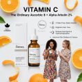 The Ordinary Vitamin C, Ascorbic Acid 8% + Alpha Arbutin 2%, 30 ml, (Code- Os82) Made in CANADA. 