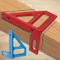 NEW wood working tools Woodworking Square Protractor Aluminum Alloy Miter Triangle Ruler High Precision Layout Measuring Tool for Engineer CarpentTool Sets. 