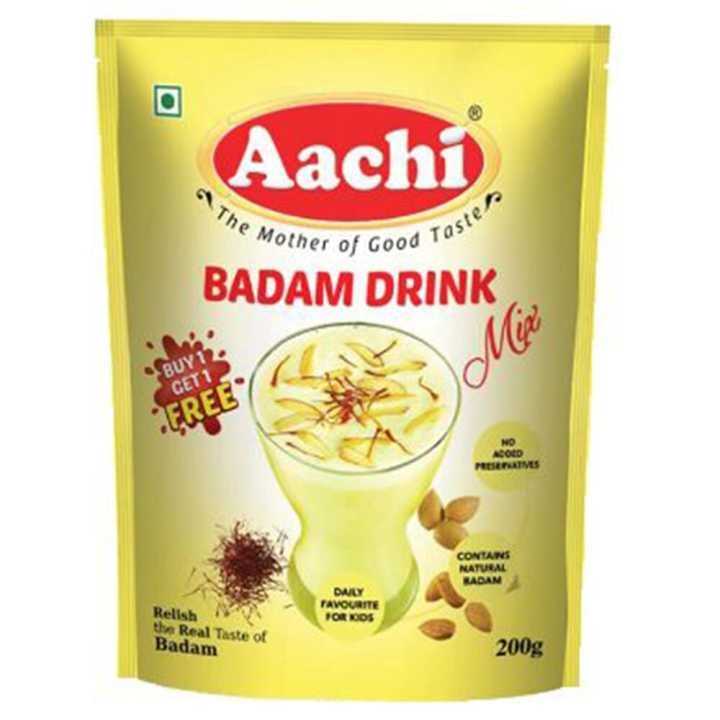 Aachi Badam Drink Mix 200g Pack