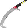 Double Side Pruning Saw Curved Blade Hand Saw | Professional Pruning Saw with Hook Rust Resistance Sharp Teeth Blades |With Rubber Grip Handle. 