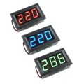 110V-220V-380V Digital Voltmeter AC 70V to 500V 0.56 inch LED Digital Panel Meter Voltage tester RED/GREEN/BLUE monitor. 