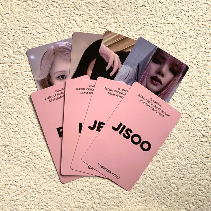 %E3%80%90BestGO%E3%80%914Pcs/Set%20Kpop%20BLACKPINK%20Photocard%20New%20Classical%20Album%20Membership%20Early%20Bird%20Lomo%20Cards%20Postcard%20Photocard%20For%20Fans%20Collection%20Gifts%20-%20Image%209