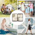 8 Pcs Travel Organizer Storage Bags Set, Packing Cubes Travel Organizers with Two Toothbrush Organizers, Travel Accessories for Luggage. 