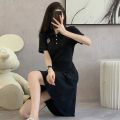 Women's Doll Collar Dress Summer Sports Casual Dress Slimming9499. 