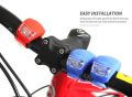 2 LEDs Light Set Silicone Flash Headlight Waterproof Silicone Leds Bicycle Bike Handlebar Mountain Bike Motorbike Motorbike. 