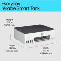 HP Smart Tank 210 Multi-function WiFi Color Inkjet Printer 6000 black 6000 color Copies. 