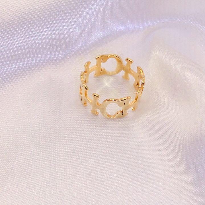 %E3%80%90Recently%20popular%E3%80%91Personality%20Ring%20Trend%20CH%20Letter%20Titanium%20Steel%20Ring%20Stainless%20Steel%20Splicing%20Golden%20Ring%20Ring%20for%20Women%20-%20Image%203