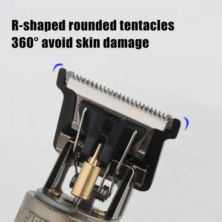 Vintage T9 Hair Cutting Machine Hair Clipper Professional Cutter Trimmer for Men Cordless Beard Trimmer USB for Barber Dragon
