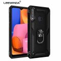 xprmy for Samsung Galaxy Galaxy A20S phone Case Luxury Armor Shockproof TPU PC 2 in 1 360 Degree Rotating Holder Ring Back Cover. 