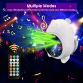 Auoyo Laser Lights LED Stage Light DJ Disco Sound Activated Strobe Lights RGB Led Laser Projector With Remote Control For Home Club Wedding. 