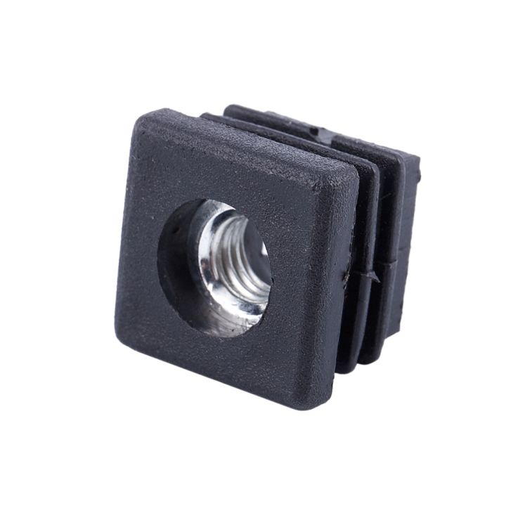 Square%20Tubing%20Pipe%20End%20Caps%20Insert%20Plugs%20M8%20Thread%2020X20mm%2040Pcs%20Black%20-%20Image%206