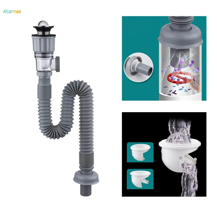 Bathroom%20Sink%20Drain%20Set%20Universal%20Drainage%20Pipe%20for%20Kitchen%20Sink%20Basin%20Hotel%20-%20Image%204