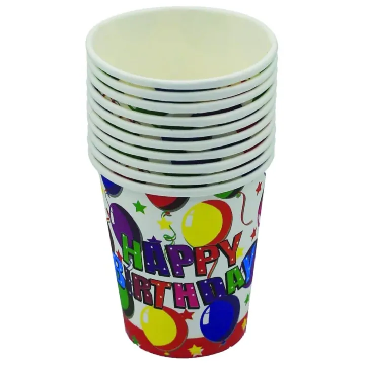 Party Paper Cups (10 Pcs) | Daraz.lk