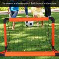 Foldable Kids Soccer Net Fine Crafted Portable Kids Soccer Goal Lightweight for Outdoor for Open Space. 