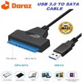 USB 3.0 to SATA 3+22pin Hard Disk Cable Converter 5Gbps USB Adapter for 2.5 Inches SSD HDD Hard Disk SATA Adapter Cable Converter. 