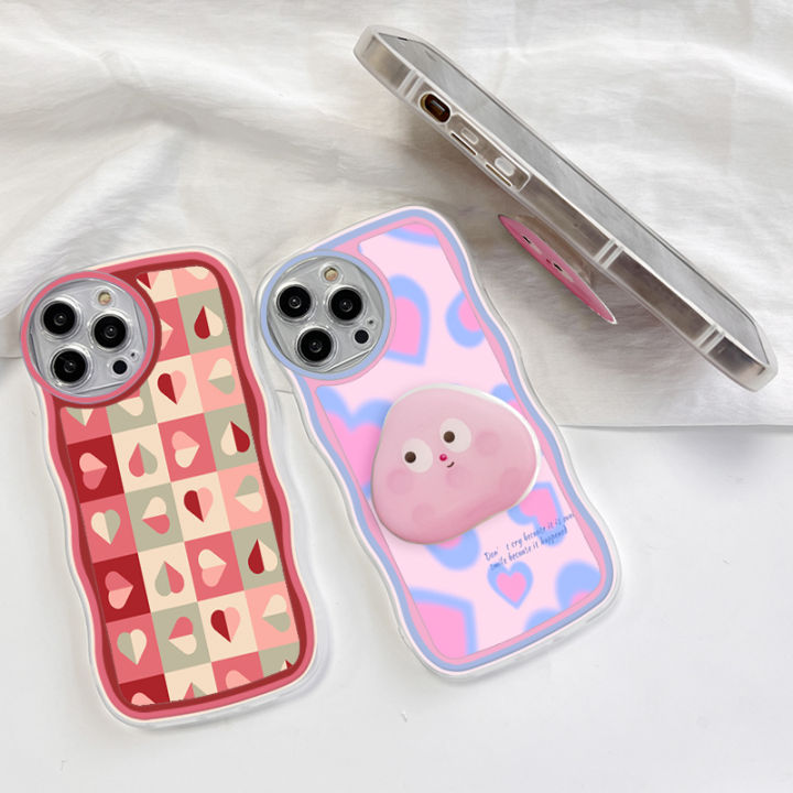 AMORVOR%20for%20OPPO%20F7%20/%20F7%20Pro%20Back%20Cover%20(With%20Free%20Holder)%20Love%20Heart%20Soft%20Wavy%20Phone%20Case%20Camera%20Protection%20Mobile%20Cover%20-%20Image%205