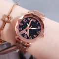 Star Watch Women Watch Fashion Star Paris Tower Magnet Belt Quartz Watches. 