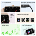 Ainuevo P8GT Bluetooth Call Smart Watch 1.7HD Display Heart Rate Waterproof IP67 28+ Sport Modes. 