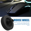 Mouse Wheel Replacement Parts Plastic Mouse Pulley Scroll Wheel. 