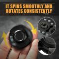 Birthday Gifts Multiple Play Magnetic Slider with Click Button Alloy Material Adult Fidget Spinner 3 in Entertainment Hand Spinner Kids Toy. 