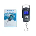 50Kg/10g Portable LCD Display Luggage Weight Digital Electronic Scale Pocket Weighing Hanging Fishing Hook Scale. 