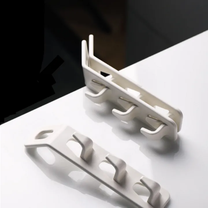 4Pcs/Set%20Hanger%20Connection%20Clothes%20Hook%20Multifunctional%20Hanger%20Storage%20Hook%20Household%20Cabinets%20Folding%20Storage%20Holder%20Behind%20The%20Door%20-%20Image%208