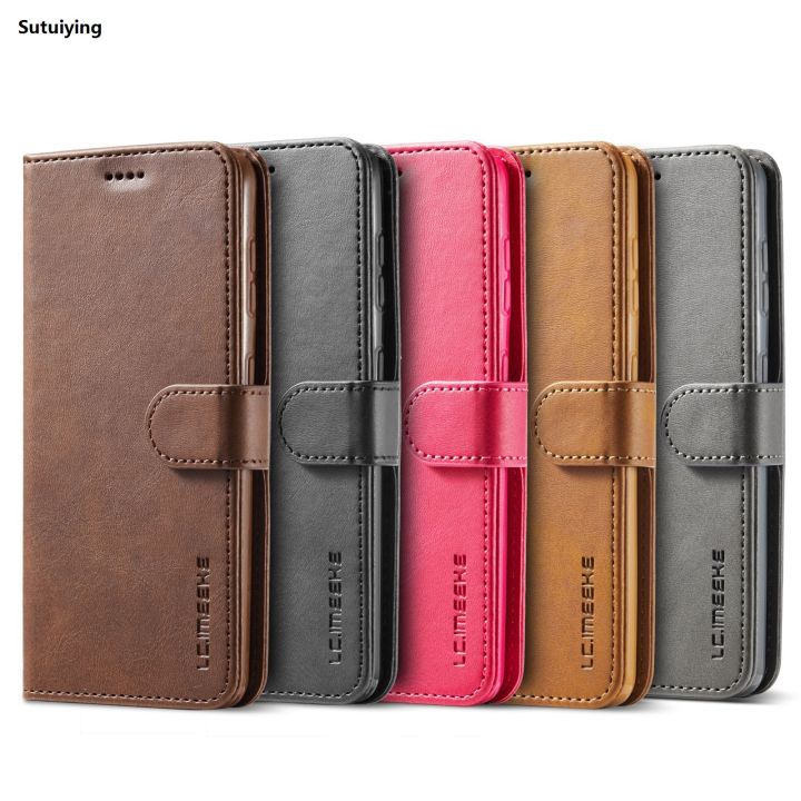 Sutuiying%20For%20Samsung%20Galaxy%20A50/A50S/A30S%20Phone%20Case%20PU%20Leather%20Magnetic%202025%20Card%20Holder%20Case%20Shockproof%20TPU%20Inner%20Flip%20Stand%20Cover%20-%20Image%203