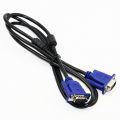 VGA Cable 1.5M VGA Cable Computer Monitor TV Projector HD Cable VGA Video Extension Line 1.5 Meters 1440*900P. 