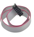 VGA Male DB9 RS232 Male to 10 Pin Serial Port Ribbon Power Cable Adapter 232 serial line 9-pin bezel motherboard line Cp-1-65-125L. 