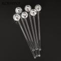 ECHIDNA Beverage Stirrer Round Top 19.5cm Disco Ball Beverage Stirrer Swizzle Stick. 