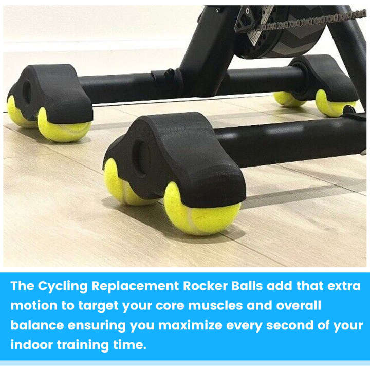 Cycling Rocker Static 4 Pack Indoor Cycling Snap Rocker Feet Adapters,for Smart Bike ...