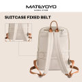 MATEYOYO Women Backpack Korean School Backpacks Fashionable Ladies Backpack Casual Simple Student Bags Laptop Backpacks Lightweight Anti-theft Backpacks. 