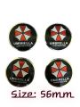 4pcs Funny Skull Hero Car Wheel Center Hub Caps Cover Rim Sticker Emblem Badge Styling For AUDI VW FORD HONDA KIA JEEP OPEL. 