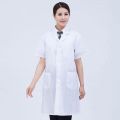 Work Clothes Men's and Women's Long Nurses' Uniform Doctor Medical Care Thin Student Long Sleeve White Gown Chemical Pharmacy Lab Coat. 