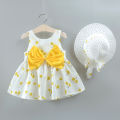 Girl Baby Summer Cherry Dress 1-3 Year Old Baby Strap Dress Girl Summer Dress Trend. 